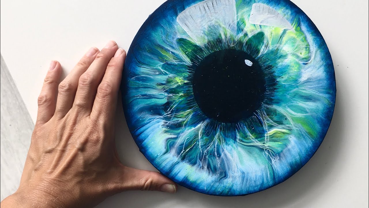 how to do acrylic pours on canvas